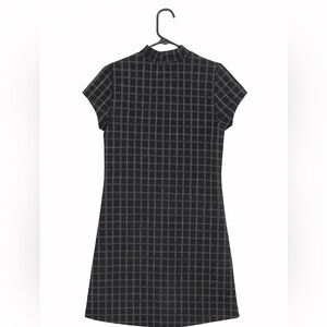 Stoosh Women’s Black & White Mock Turtleneck Dress – Size XL